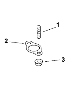 Kohler Cv730-0055 Exhaust Diagram and Parts List for M48-KH 53AH8CT2050-25HP Cub Cadet Lawn Tractor